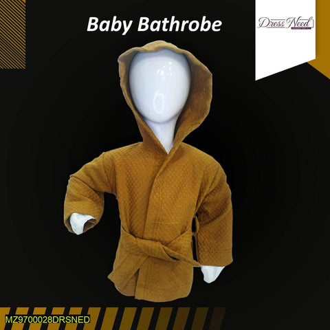 baby bathrobe